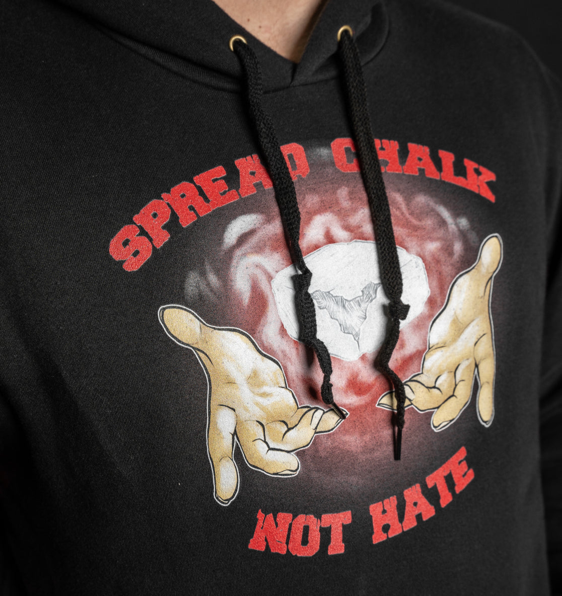 Spread Chalk Not Hate - Organic Hoodie