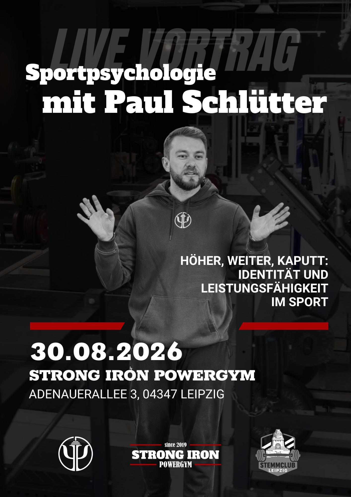 Vortrag: Höher, weiter, kaputt - Identität und Leistungsfähigkeit im Sport