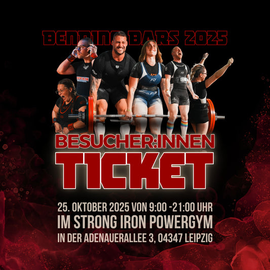 Bending Bars 2025 - Besucher:innen Ticket