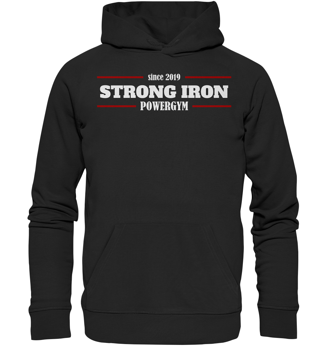 Strong Iron Powergym - Organic Hoodie