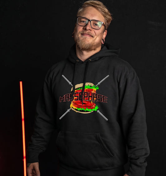 Massephase - Organic Hoodie am Model