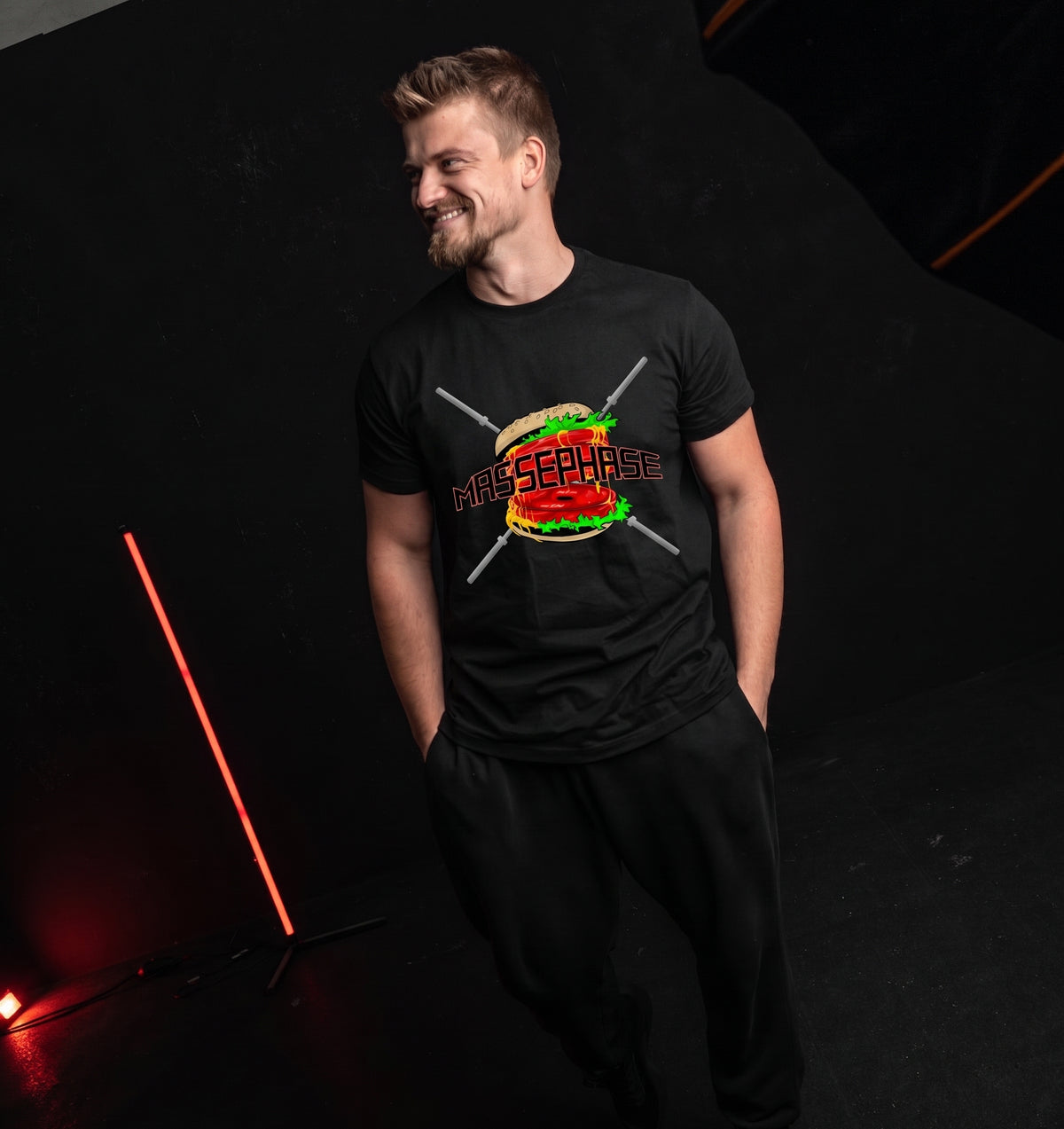 Massephase - Organic Shirt am Model
