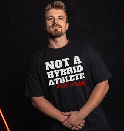 Not A Hybrid Athlete - Organic Oversize Shirt am Model