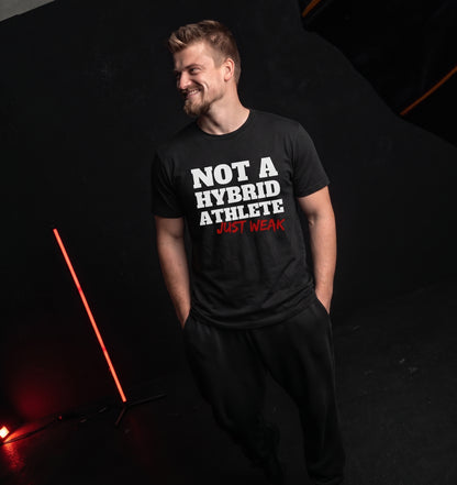 Not a Hybrid Athlete - Organic Shirt am Model