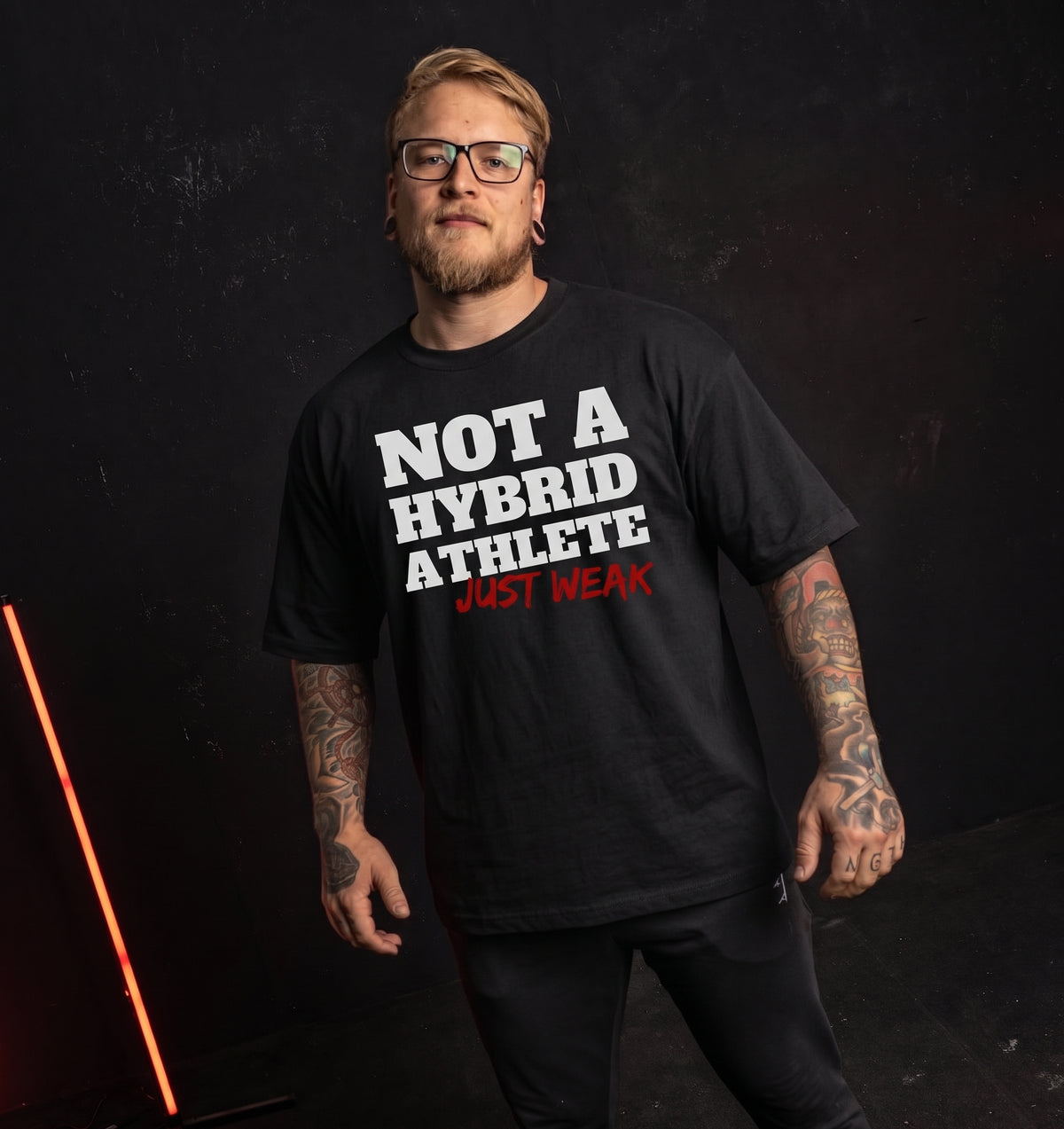 Not A Hybrid Athlete - Organic Oversize Shirt