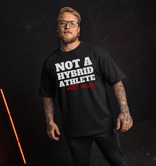 Not A Hybrid Athlete - Organic Oversize Shirt