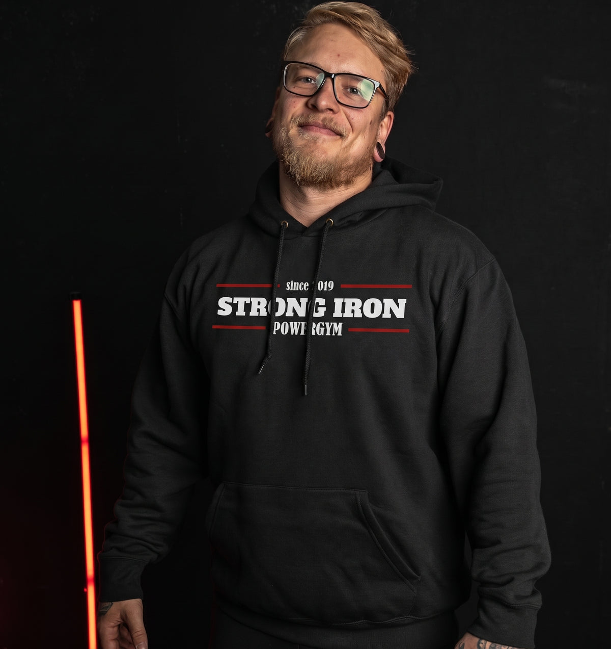 Strong Iron Powergym - Organic Hoodie